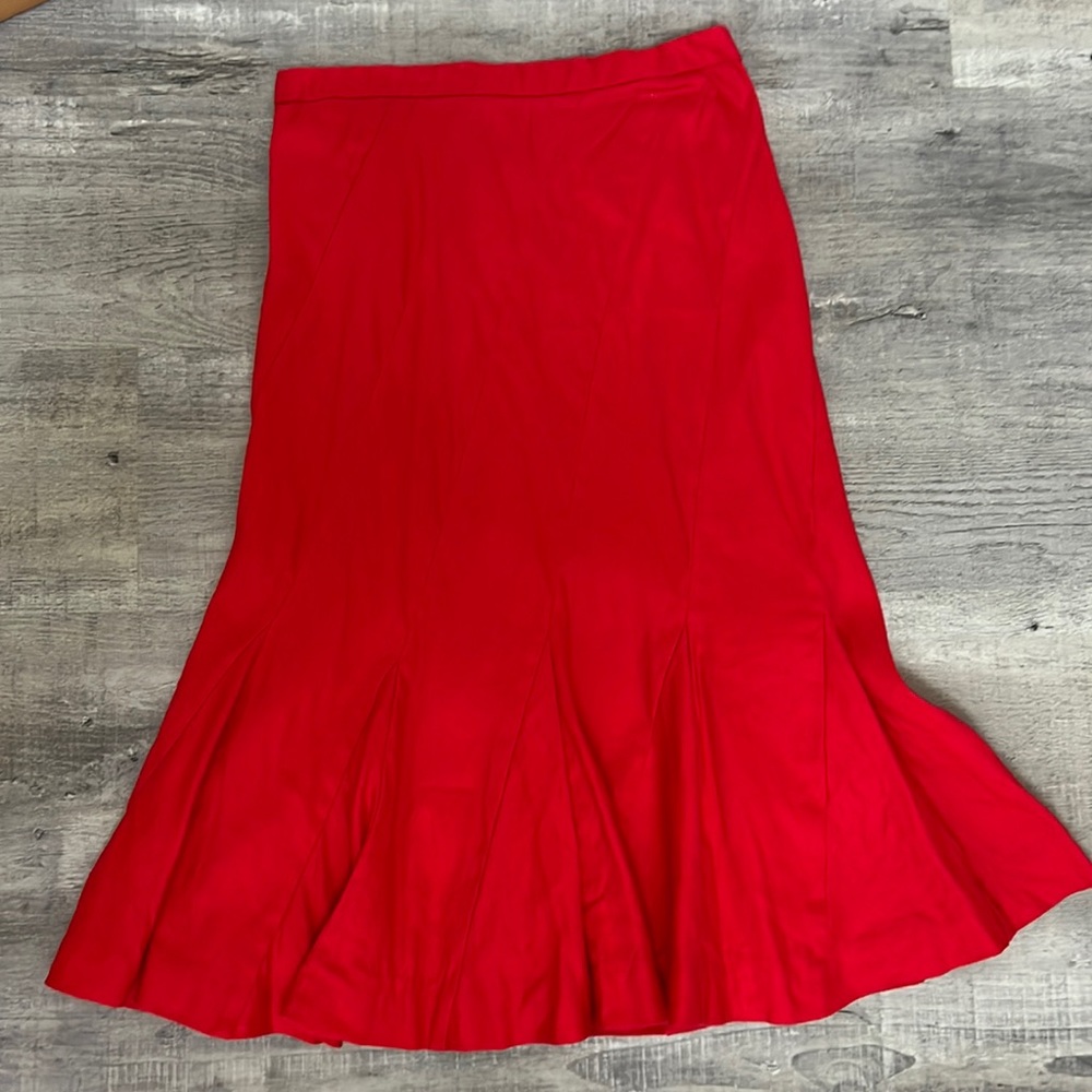J Crew - linen skirt - size 0